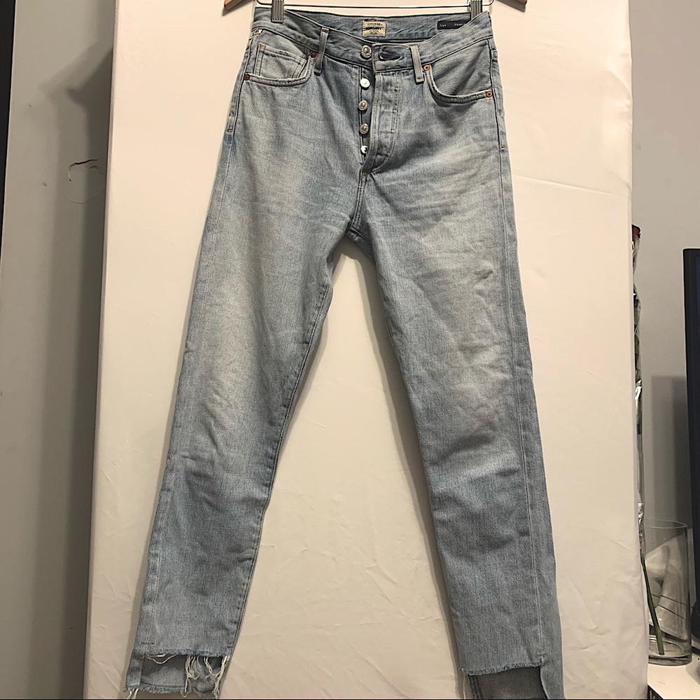 Citizens of Humanity Premium Vintage Liya Hi-Lo Hem Size 24